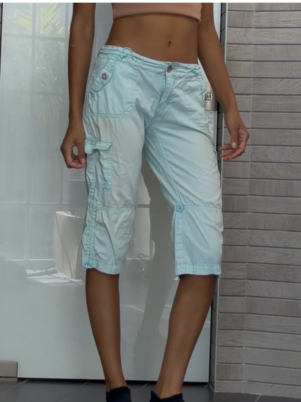 Light blue Capris